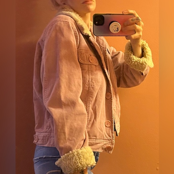 Aeropostale Baby Pink Corduroy Jacket - Picture 7 of 12